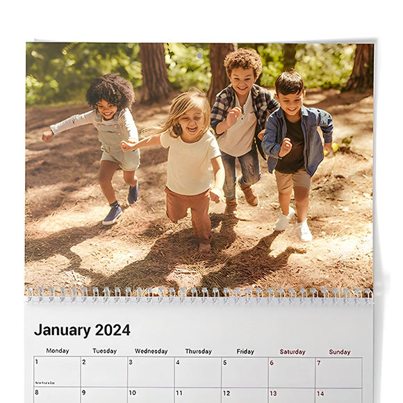 Full Size Photo Double Page Calendar