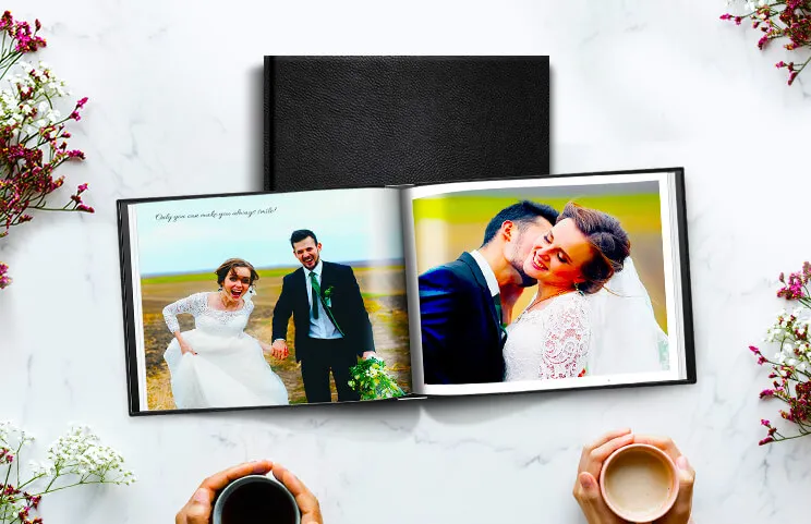 8x6 wedding photobook lifestyle