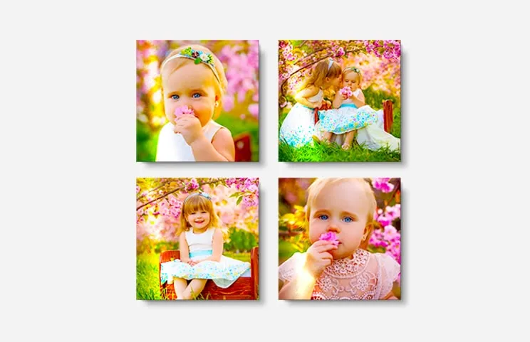close up sample of metal displays