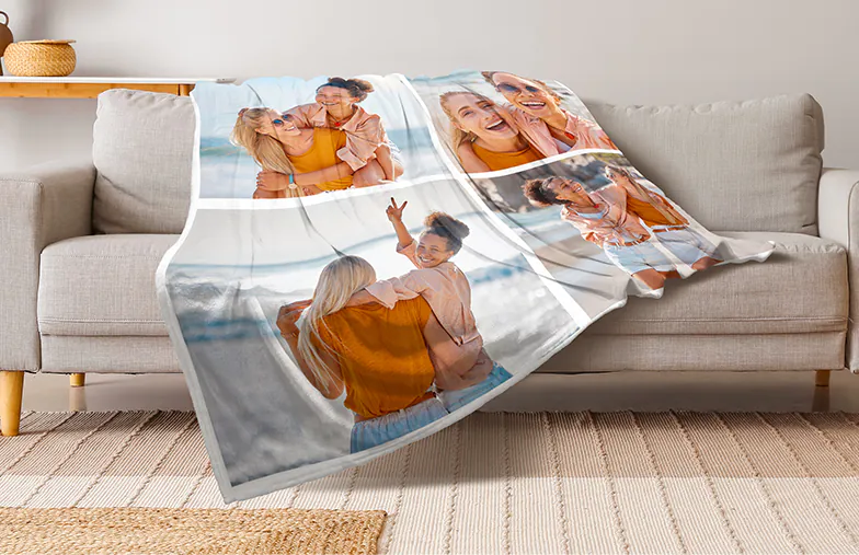 Custom Mink Touch Blanket by Printerpix