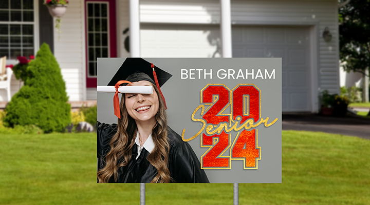personalized graduation banner