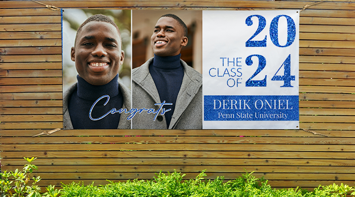 personalized graduation banner