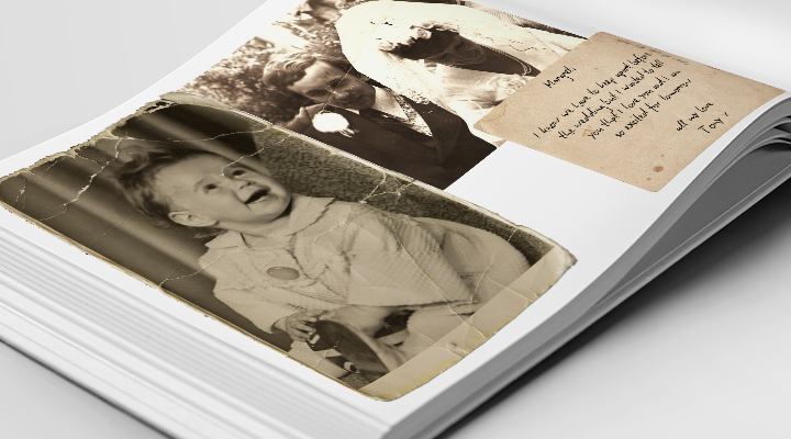 father's day photo book for grandad