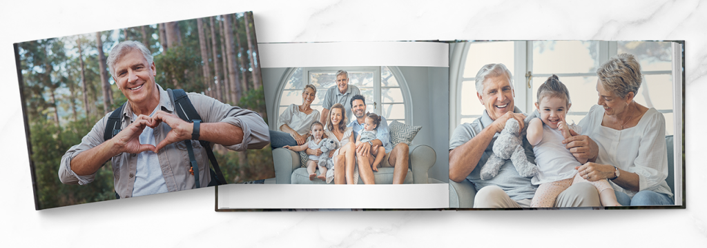 father's day photo book for grandad