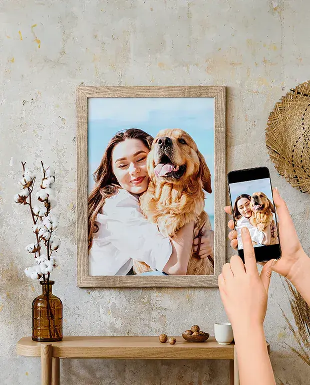 Photo Letters: Pet Name blanket
