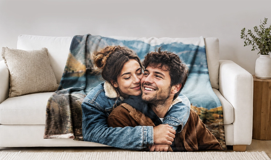 Personalized Photo Blankets for Valentine's Day | Printerpix
