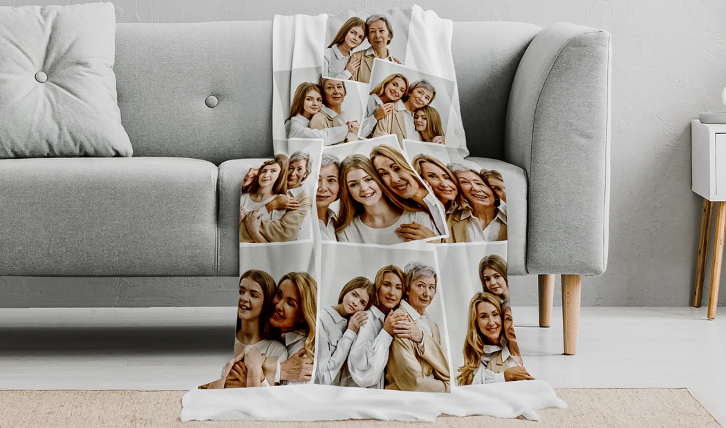 Personalized Photo Blanket for Mom | Gifts | Printerpix
