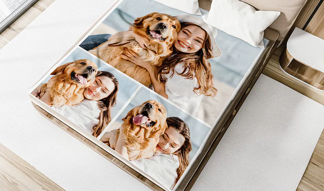 Personalized Photo Blanket | Create Yours | Printerpix
