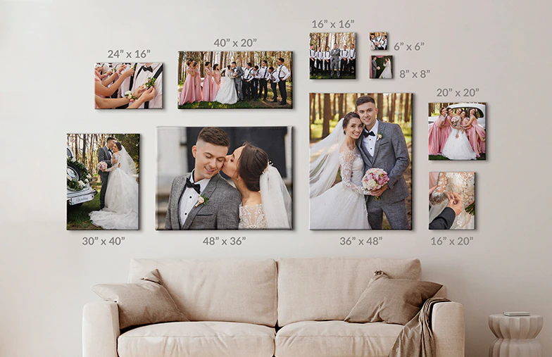 canvas print sizes