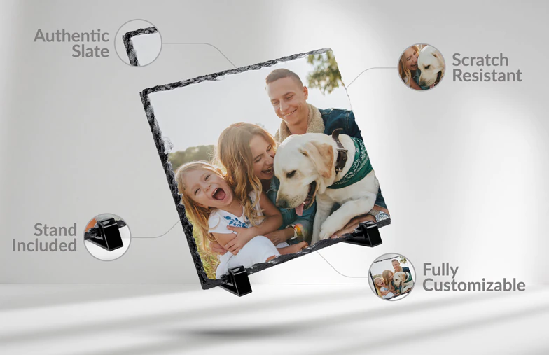 Custom Photo Slate