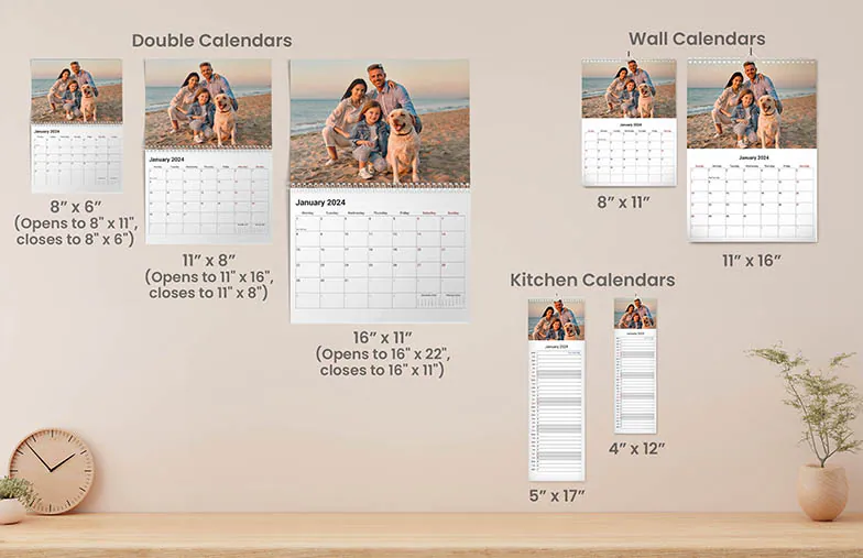 Gifts for Couples - Photo Calendars