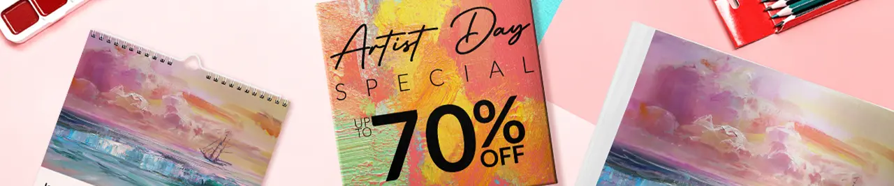 Artist Day Special up to 70% OFF