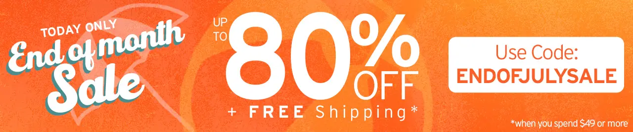 End of the July sale