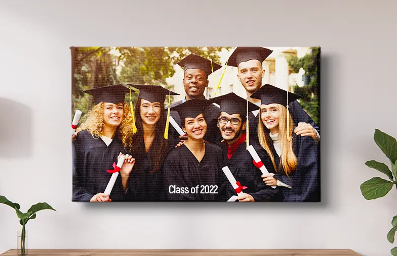 Custom Photo Canvas by Printerpix|little smiling child in hood on canvas print|canvas print sizes|canvas print of a leisurely walk of a couple in the fields|canvas print of a group of joyful young boys and girls running on grass field with joined hands|portrait of a girl on canvas print holding a flower and blowing at it|||||