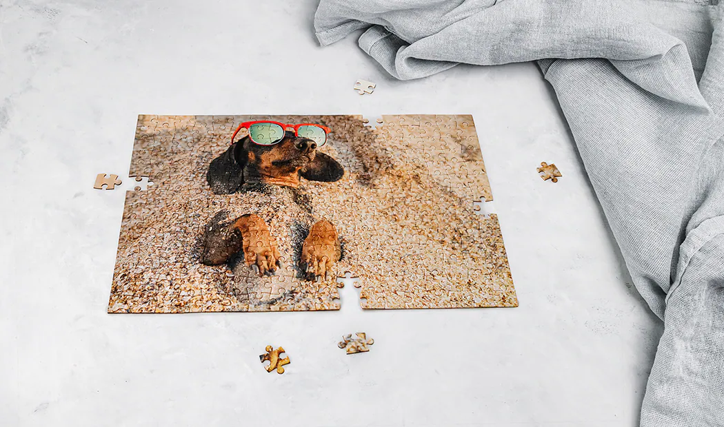 Custom Pet Photo Puzzles