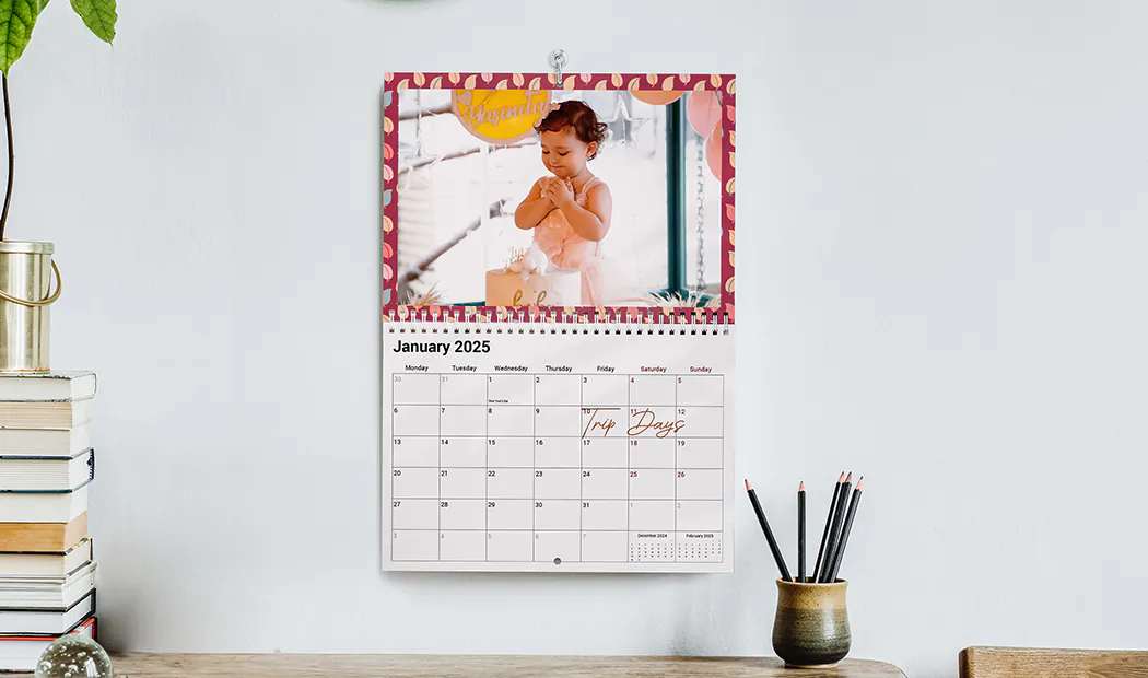 Botanical Patterns Calendar