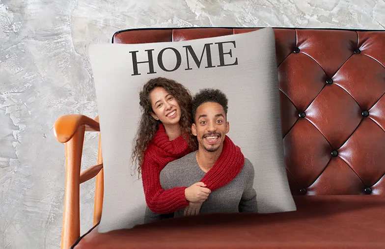 Father and son cushion cover