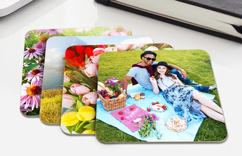 Custom Coasters Personalized Photo Coasters Printerpix
