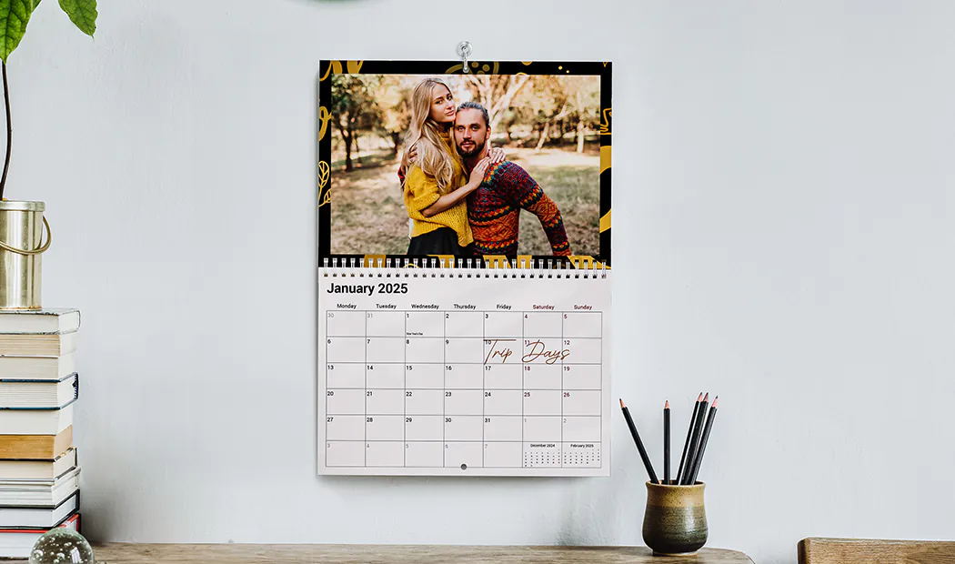 Dark Modern Calendar