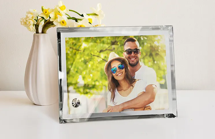 Dekopix Imprimir Revelar Fotos Online. Caja más Fotografías Pequeñas de  5x7,5 cm. Regalo Personalizado (20 Fotos 5x7,5cm, Dorado)