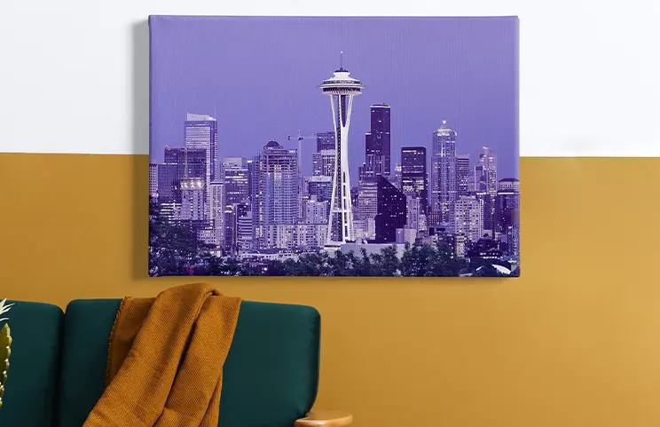 Custom Photo Canvas by Printerpix|little smiling child in hood on canvas print|canvas print sizes|canvas print of a leisurely walk of a couple in the fields|canvas print of a group of joyful young boys and girls running on grass field with joined hands|portrait of a girl on canvas print holding a flower and blowing at it|||||