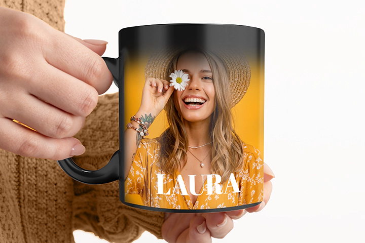 Magic Mug|Magic Mug|Three mugs: one empty (blank), one half full (half an image) and one full (full image)|Magic Mug|Magic Mug|Magic Mug|||||