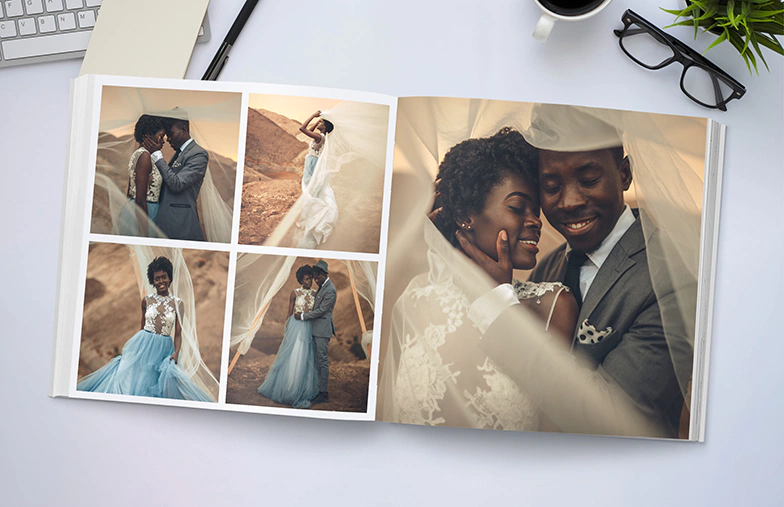 Hardcover Wedding Photo Book