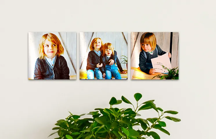 8x8 custom metal displays for birthday