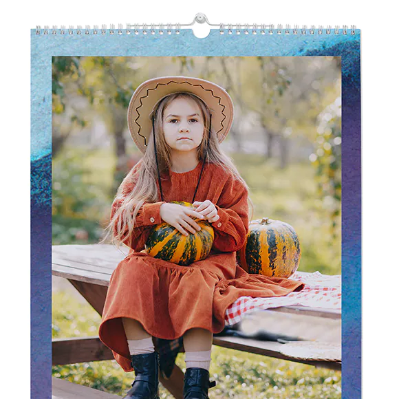 Watercolor Wall Calendar