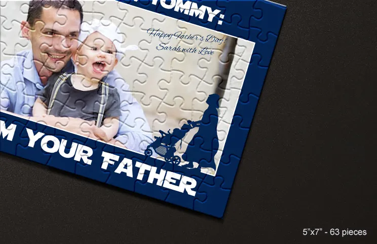 I am your father cardboard puzzle