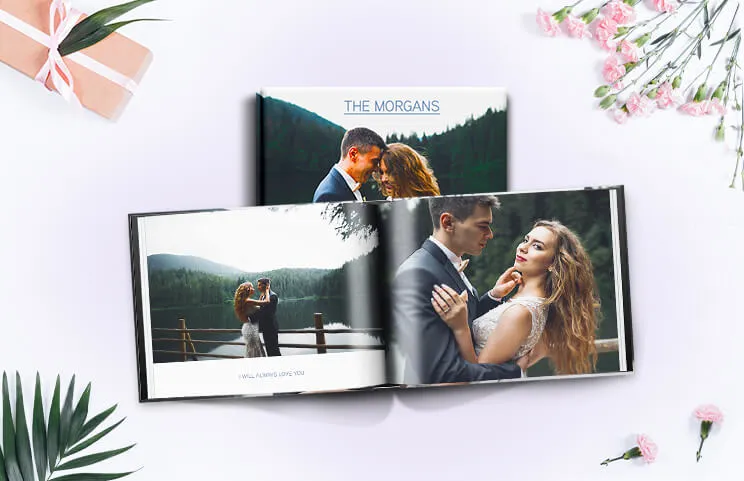 8x6 wedding photobook lifestyle