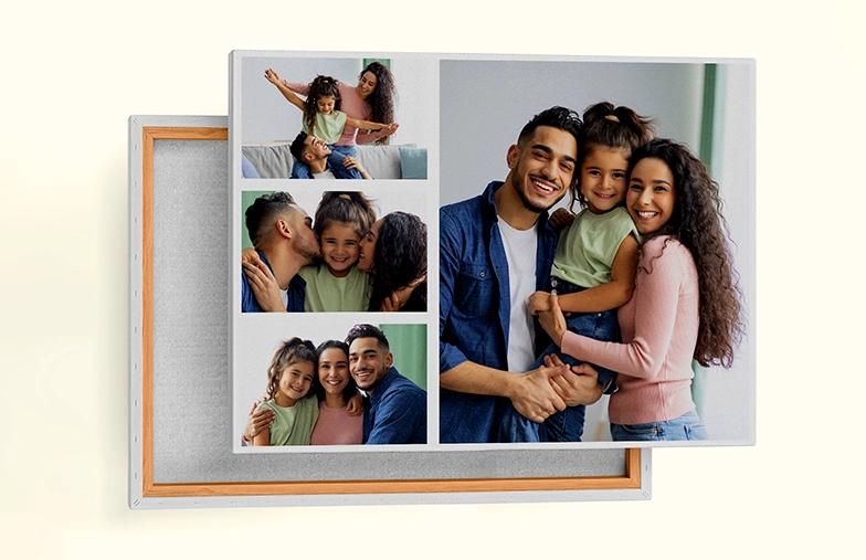 Collage Canvas Prints Create Photo Collages On Canvas