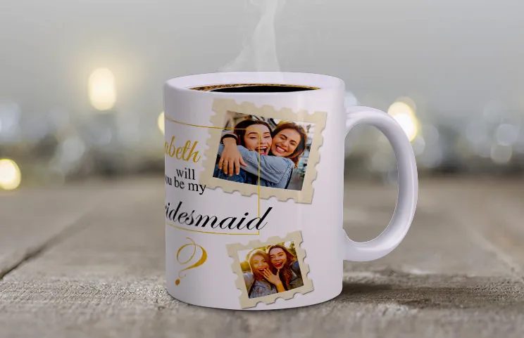 Custom mug for wedding