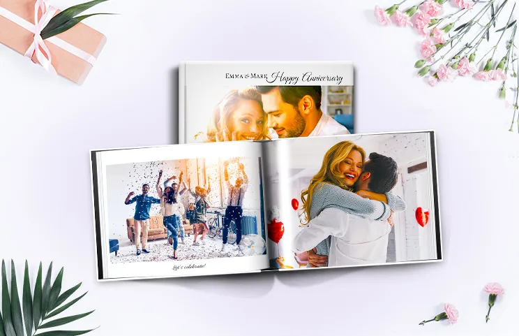 8x6 anniversary photobook lifestyle