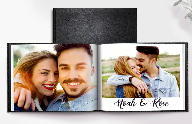 Valentina Black Leather Photo Book||||||||||