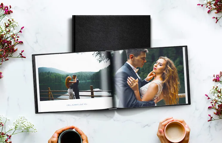 Wedding photobook lifestyle