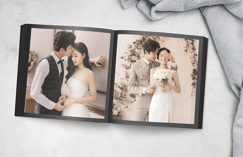 Reflect, in White Photo Book