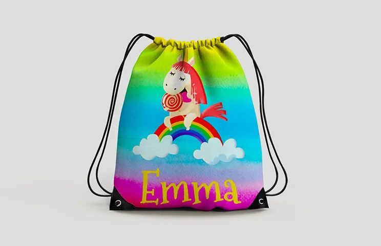 drawstring backpack bag