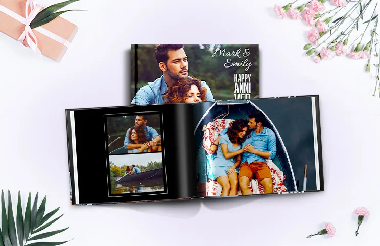 8x6 anniversary photobook lifestyle