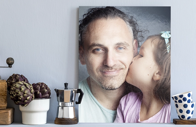 Father's Day Photo Gift - Metal Print