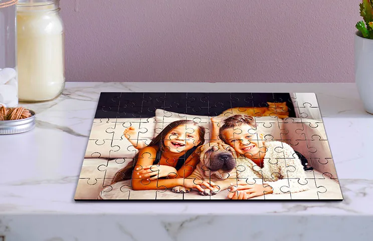 14x10 wooden puzzle for birthday