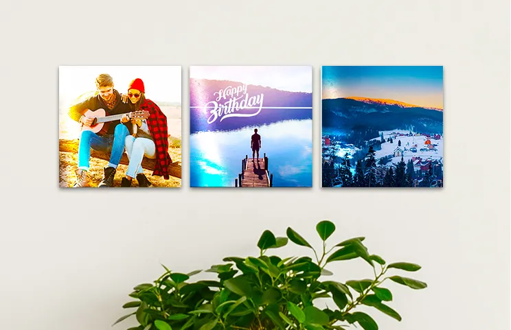 10x10 custom metal displays for birthday