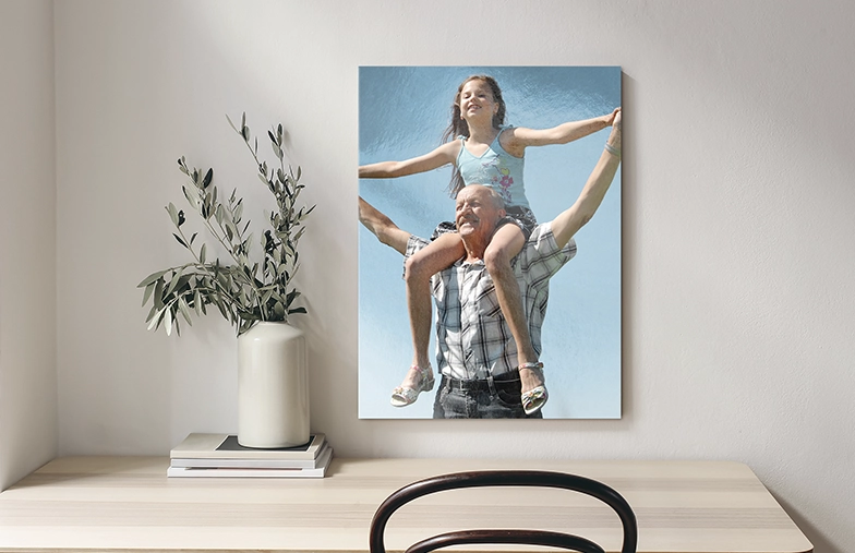 Father's Day Photo Gift - Metal Print