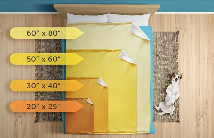 Custom printerpix sherpa blanket hanging on chair