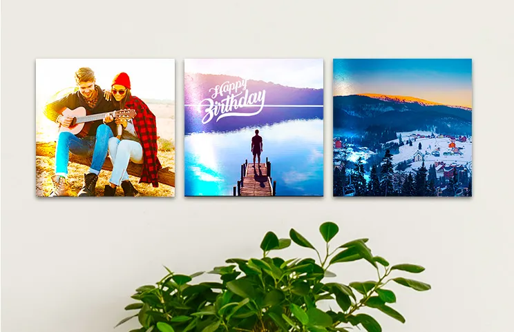 12x12 custom metal displays for birthday