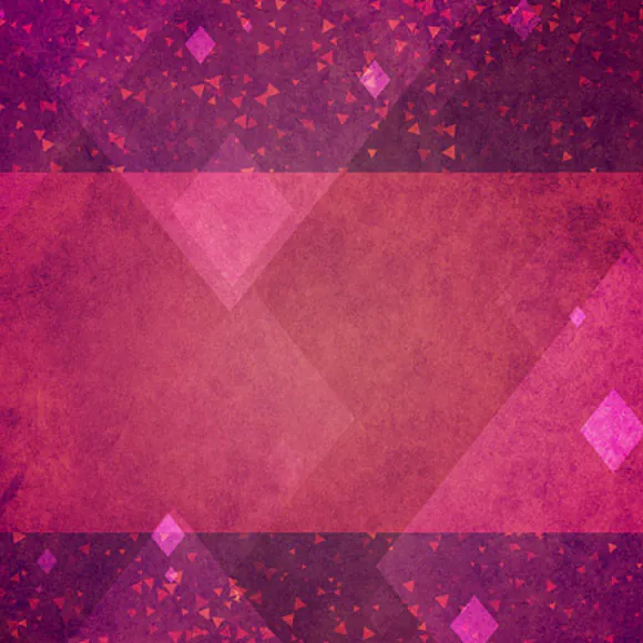 Rhombus Purple Wall Calendar