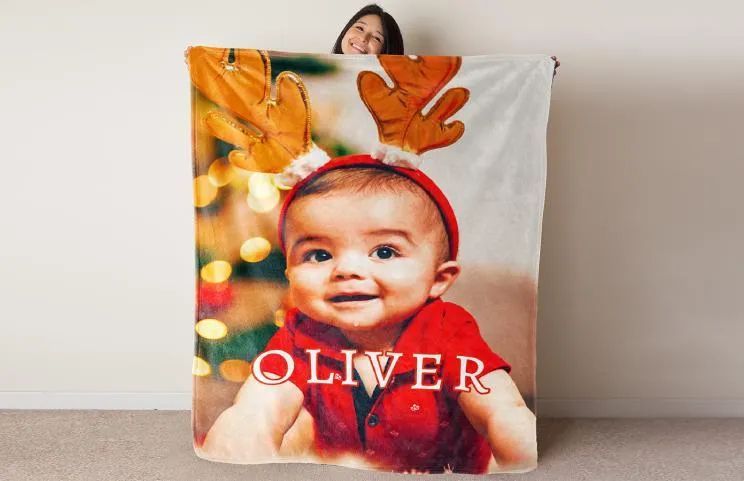 Custom Blankets | Personalized Photo Blanket | Printerpix