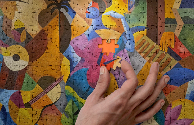 Birthday Puzzle - Custom Cardboard Puzzle