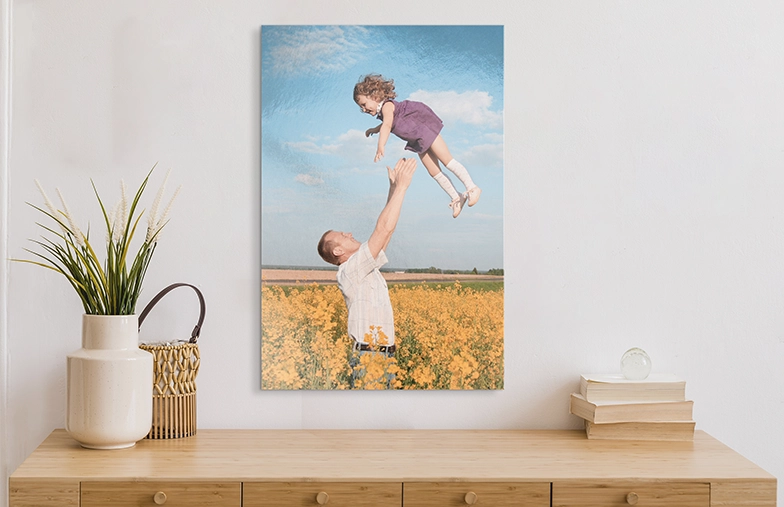 Father's Day Photo Gift - Metal Print
