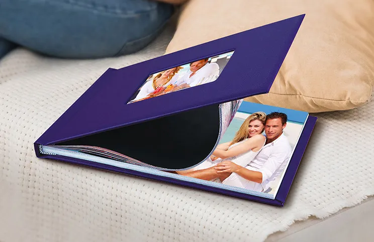 Debossed Leather Photo Books